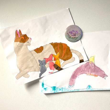 Behold the Crocus - Art Magnet