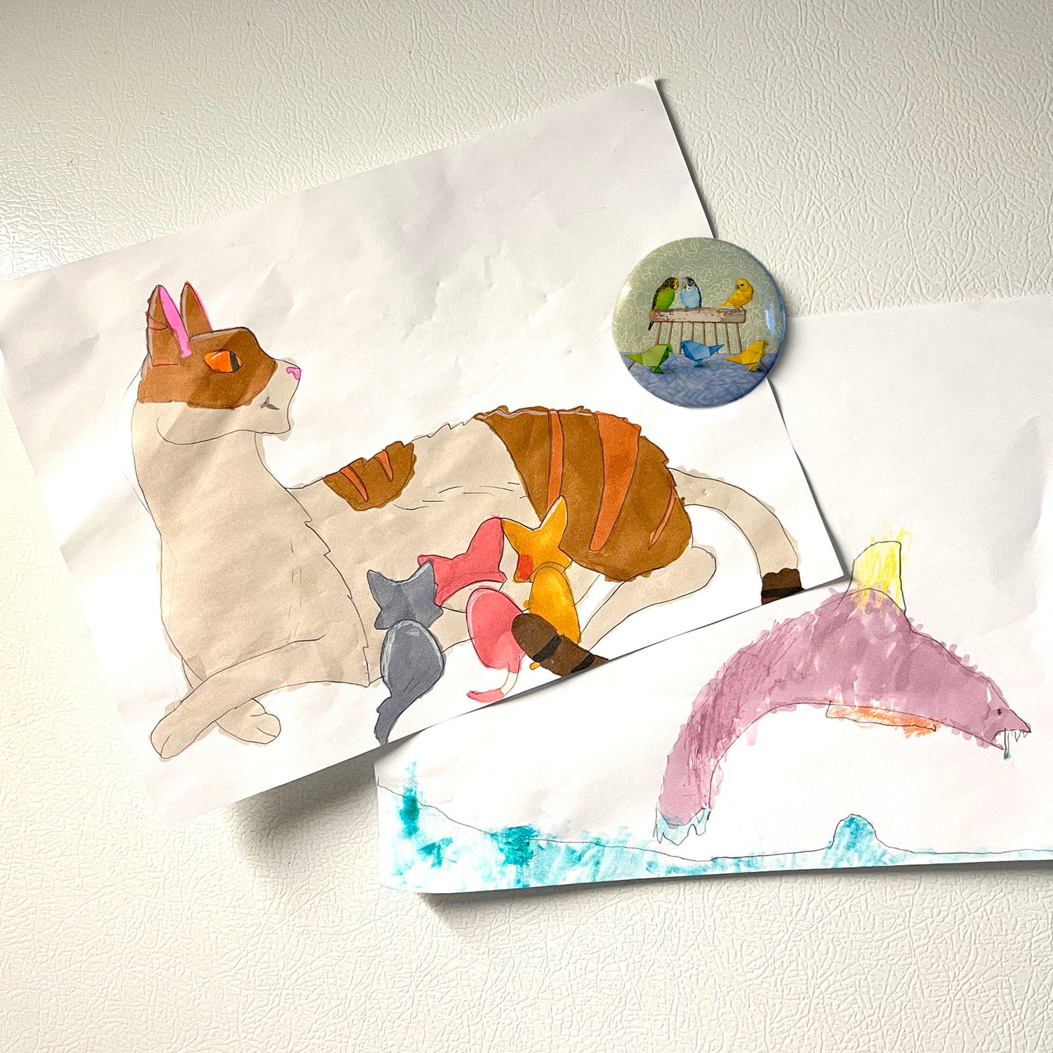 Birds of a Feather - Art Magnet