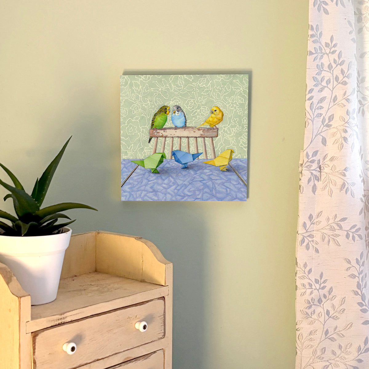 Birds of a Feather - Wood Mounted Art Print