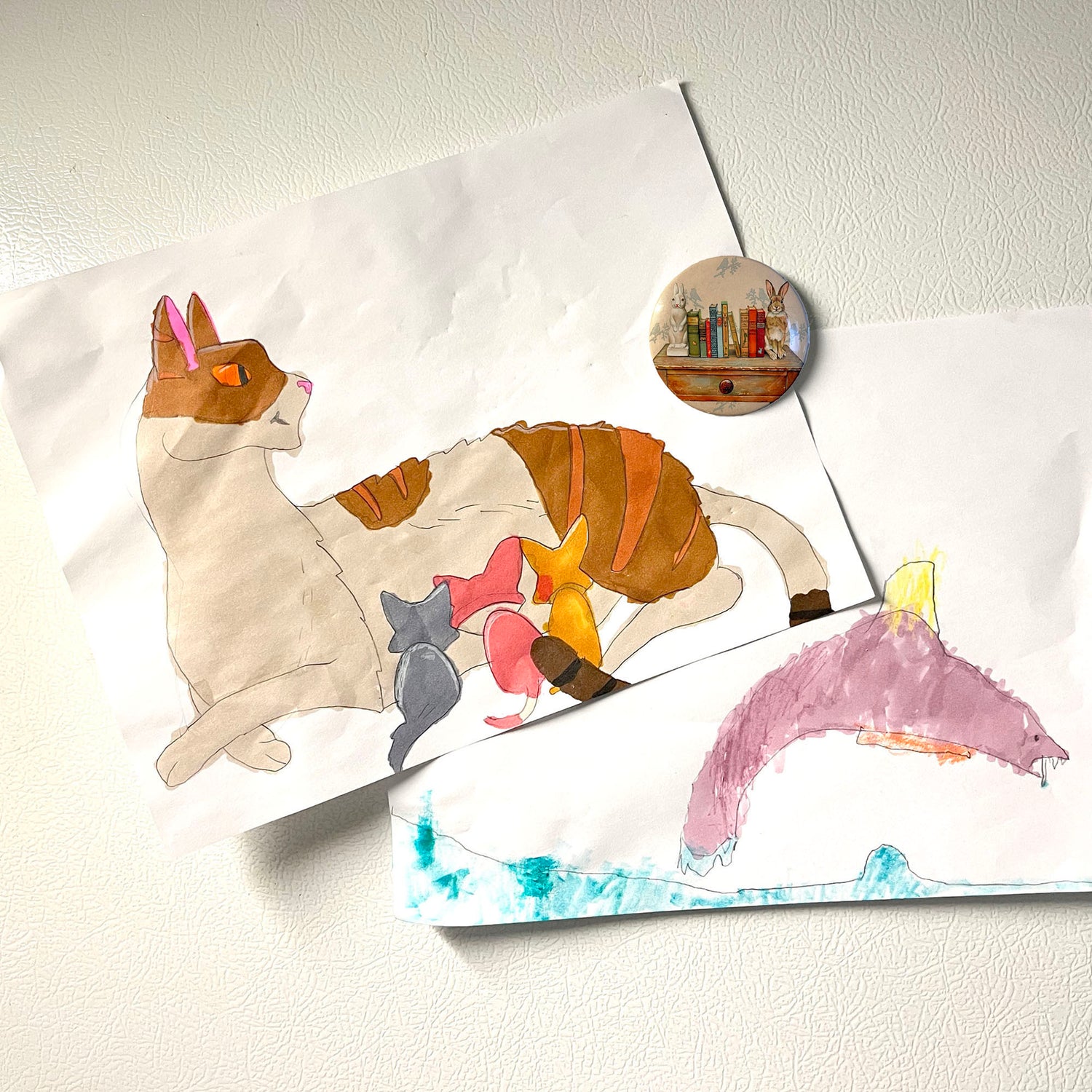 Bookends - Art Magnet