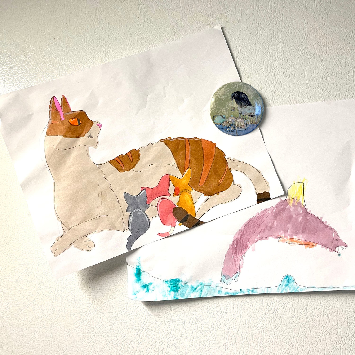 Crow Collects - Art Magnet