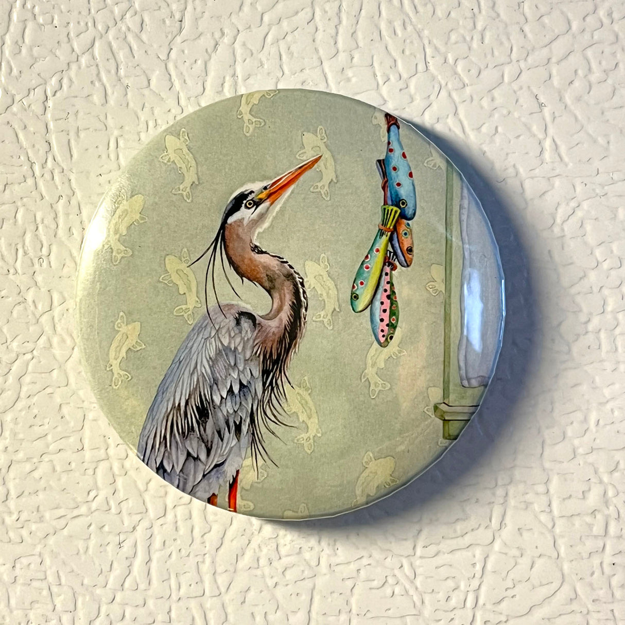 Fish Hunt - Art Magnet