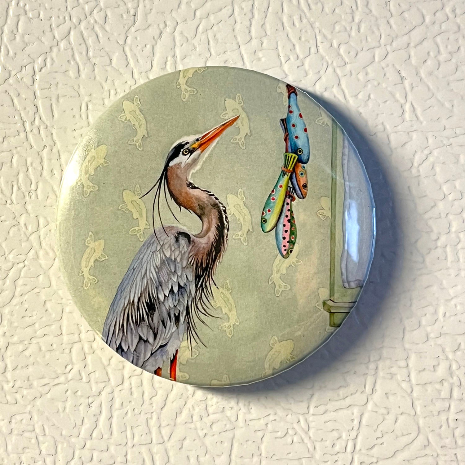 Fish Hunt - Art Magnet