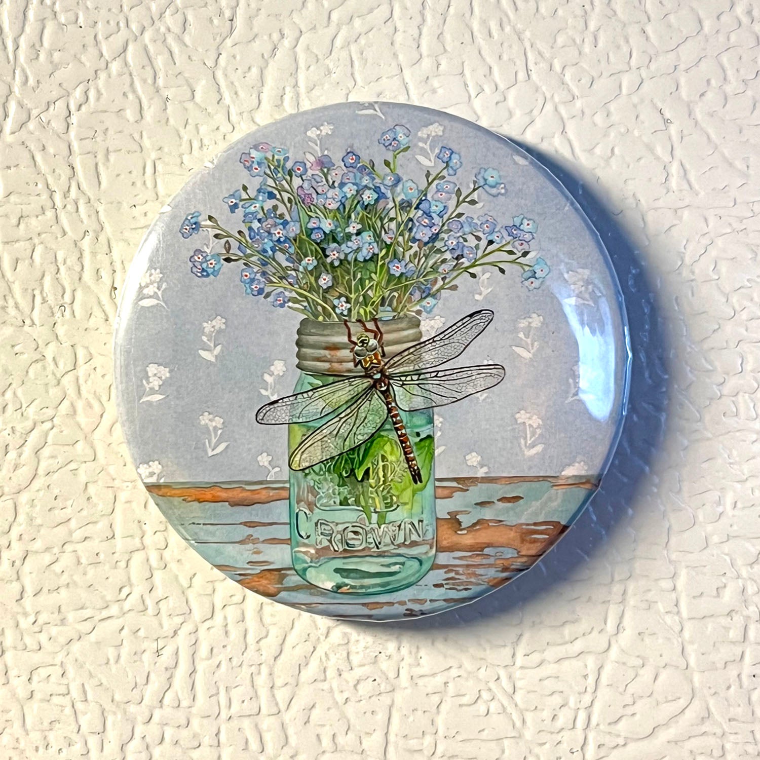 Forget Me Not - Art Magnet