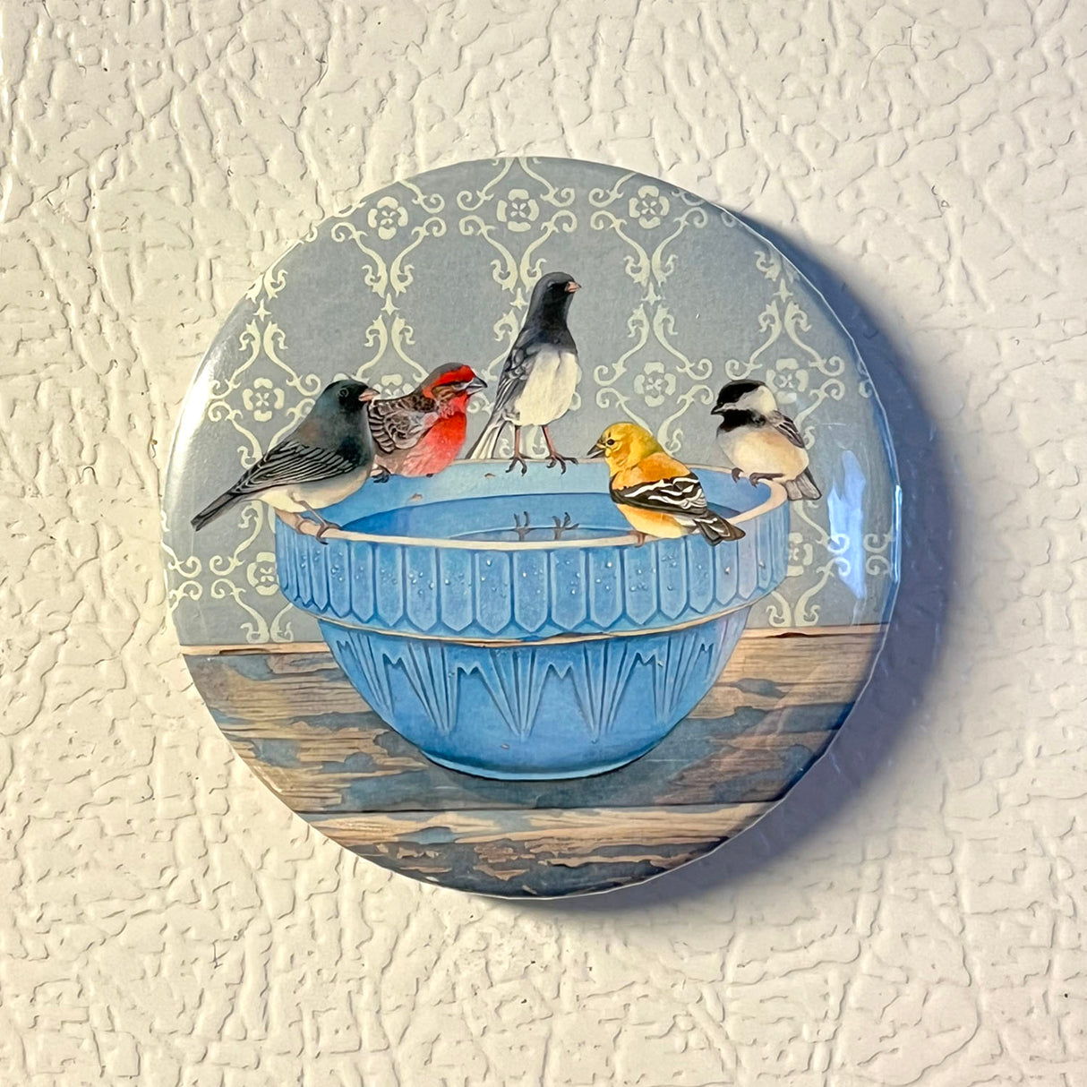 Gathering at the Blue Bowl - Art Magnet