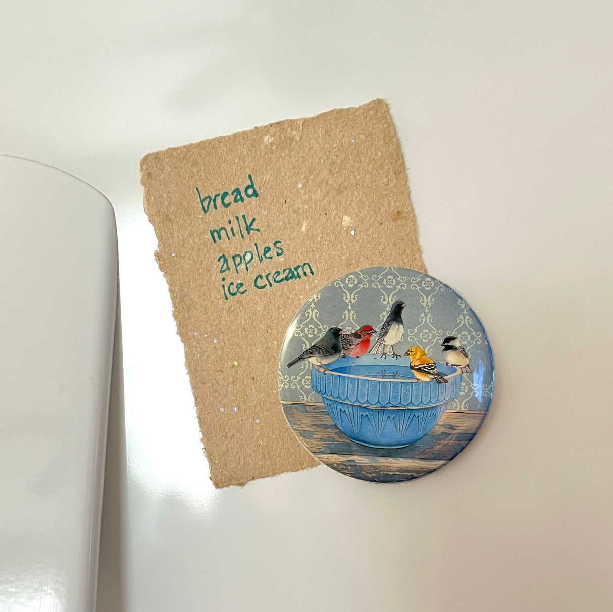 Gathering at the Blue Bowl - Art Magnet