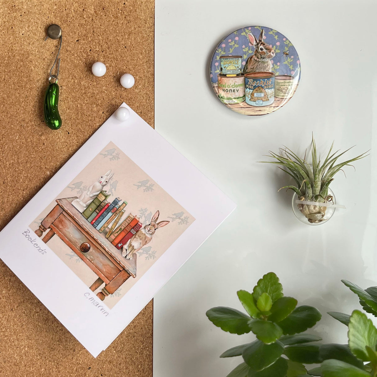 Honey Bunny - Art Magnet