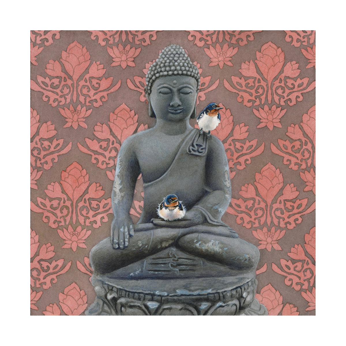 In Good Hands - Wood Mounted Art Print