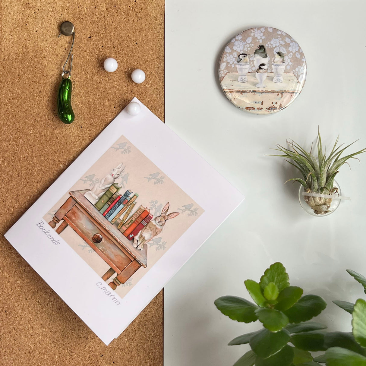 In Their Cups - Art Magnet