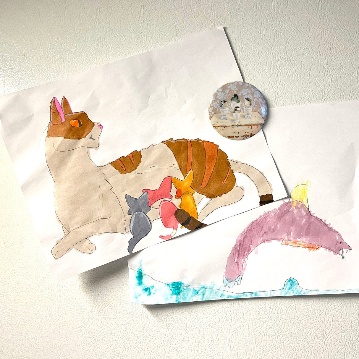 In Their Cups - Art Magnet