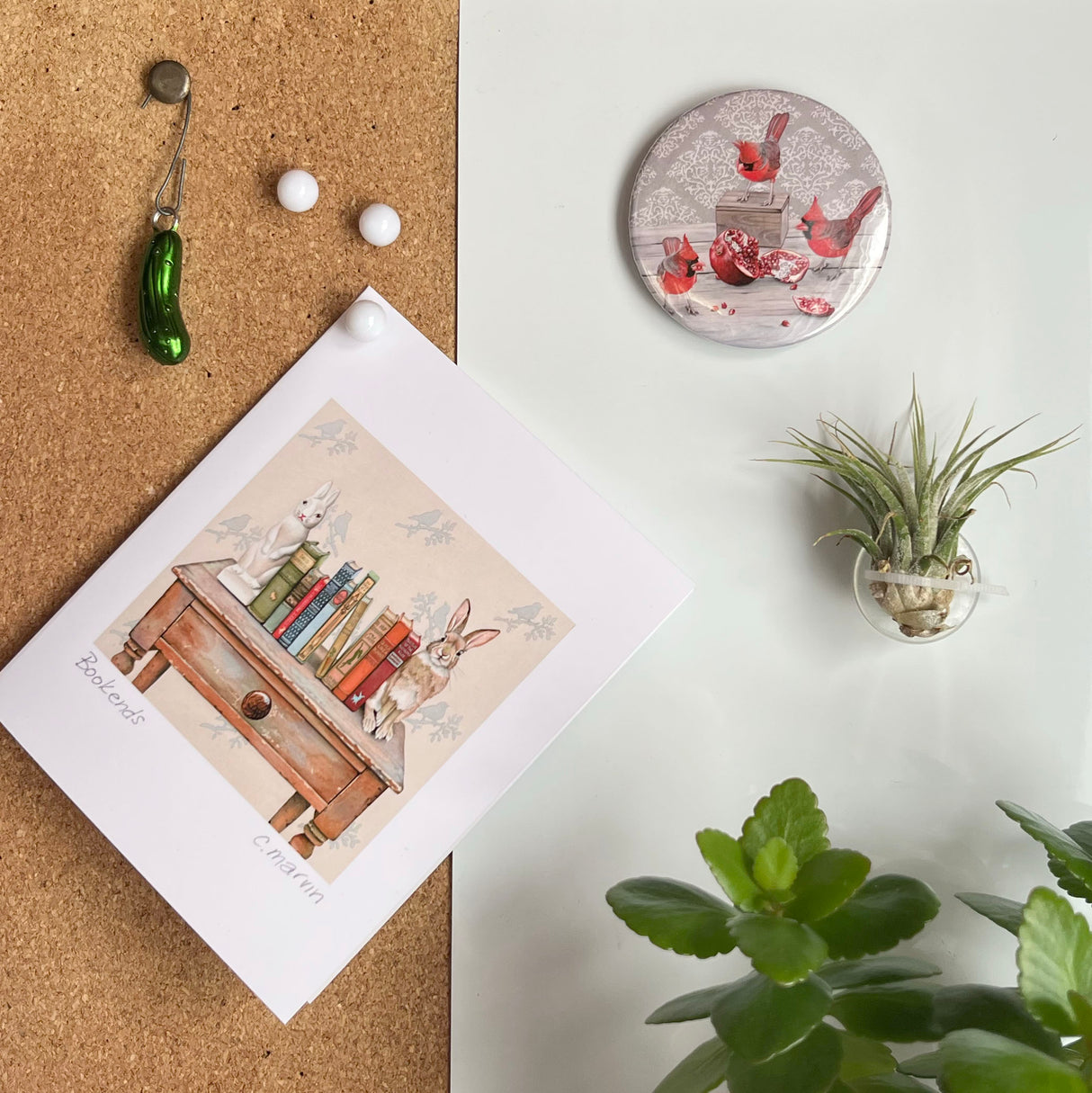 Seeing Red - Art Magnet