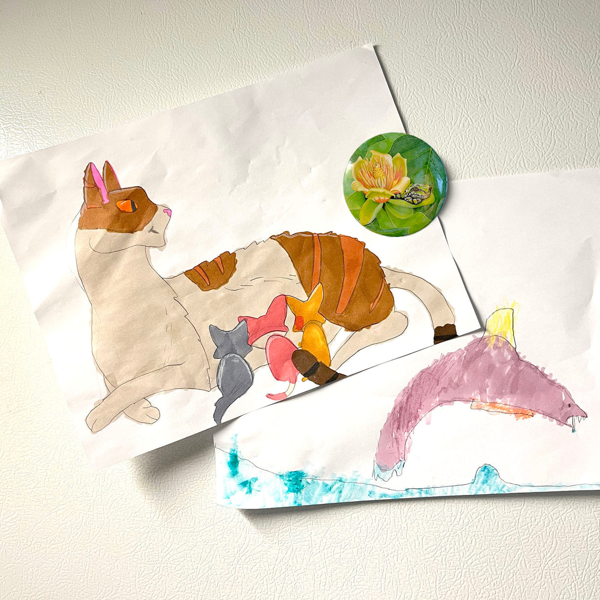 Shade of the Tulip Tree - Art Magnet