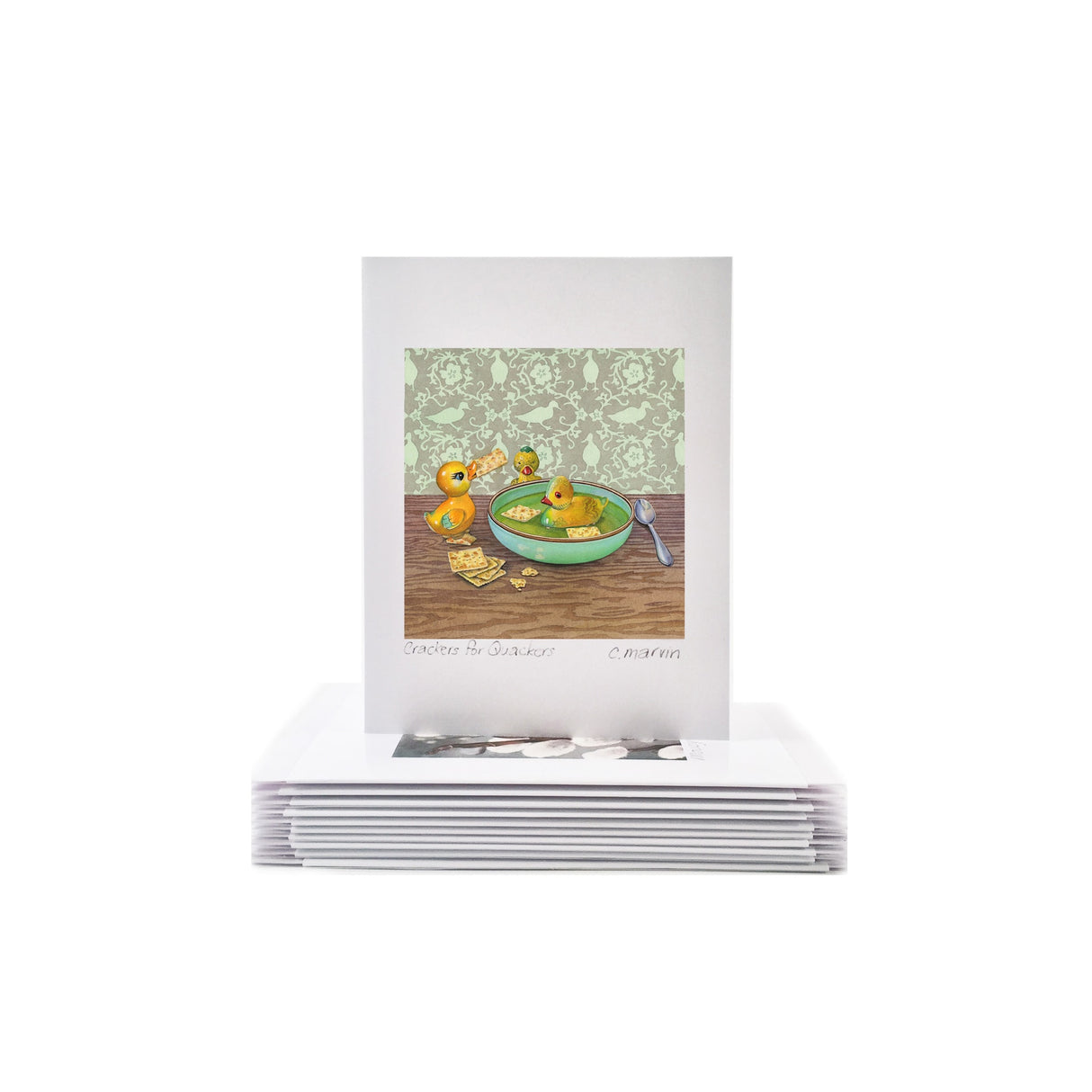 Hare Meets Pear - Wholesale Art Cards