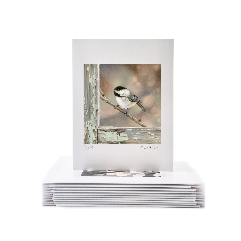 Bird on a Branch - Wholesale Art Cards
