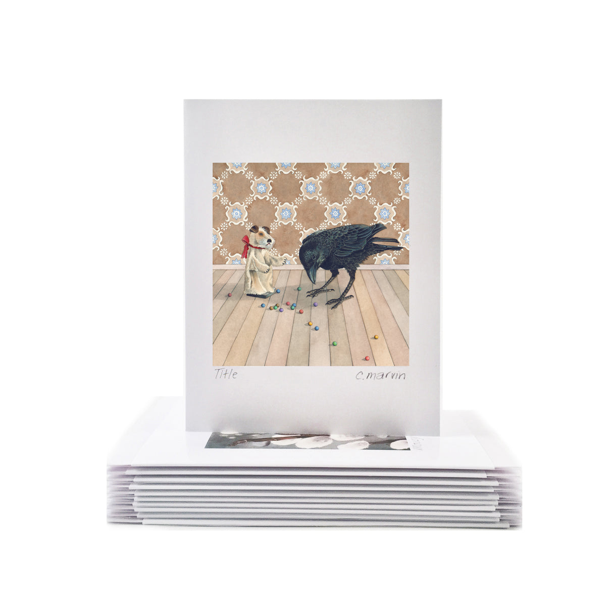 Crow and the Clay Marbles