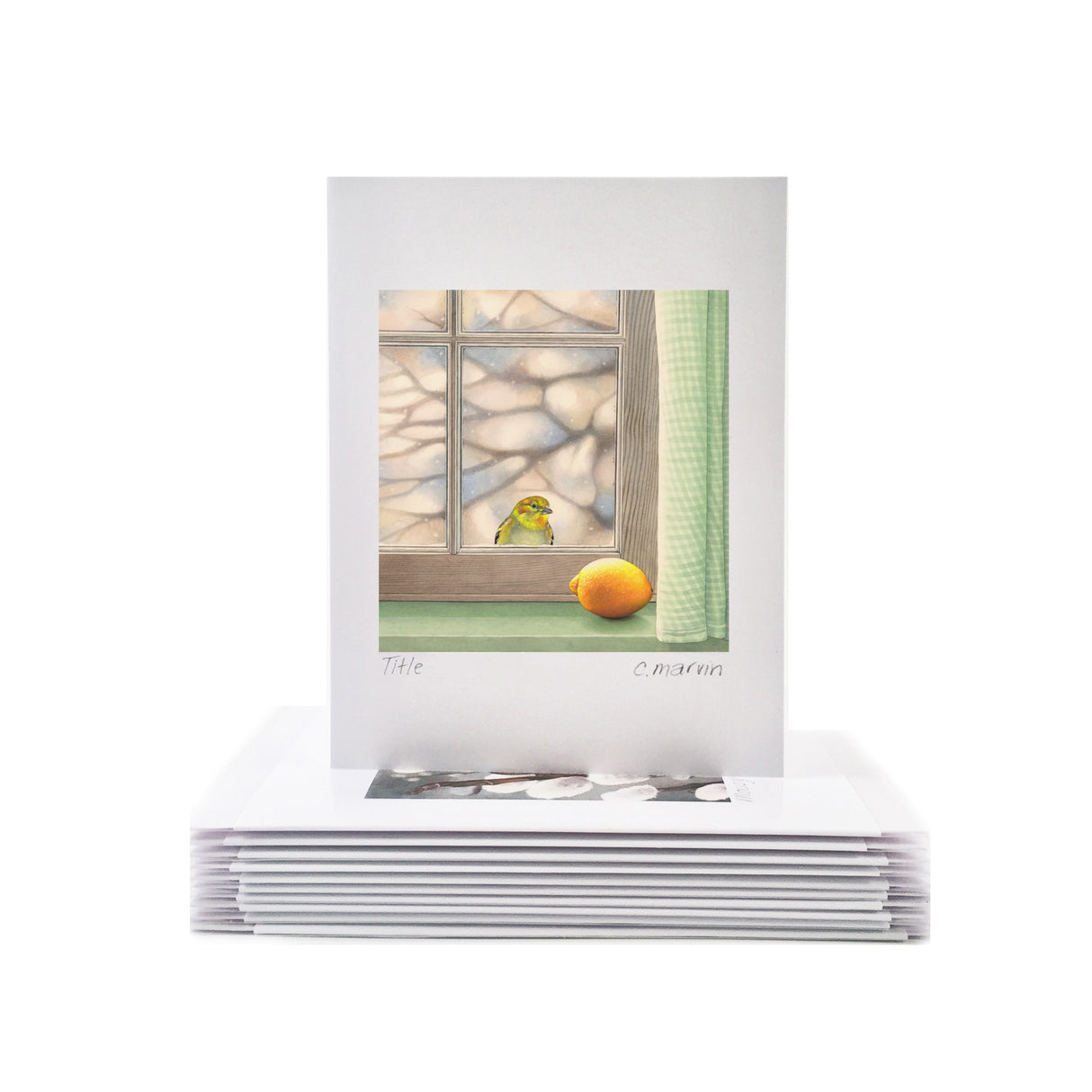 Fellow Yellow - Wholesale Art Cards