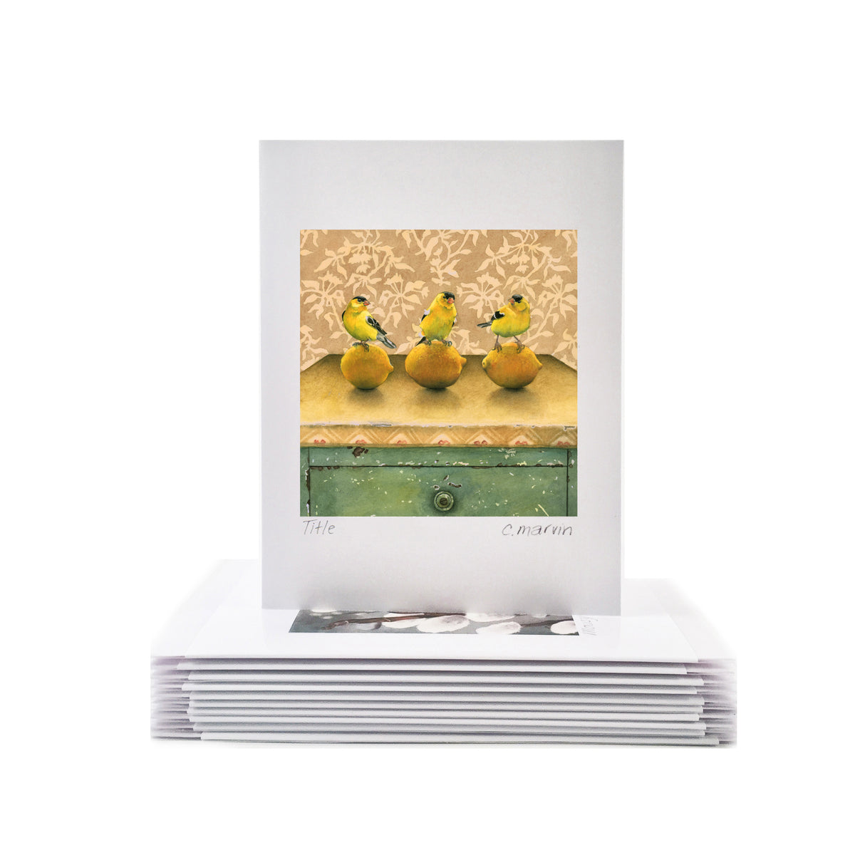 Lemon Line - Wholesale Art Cards