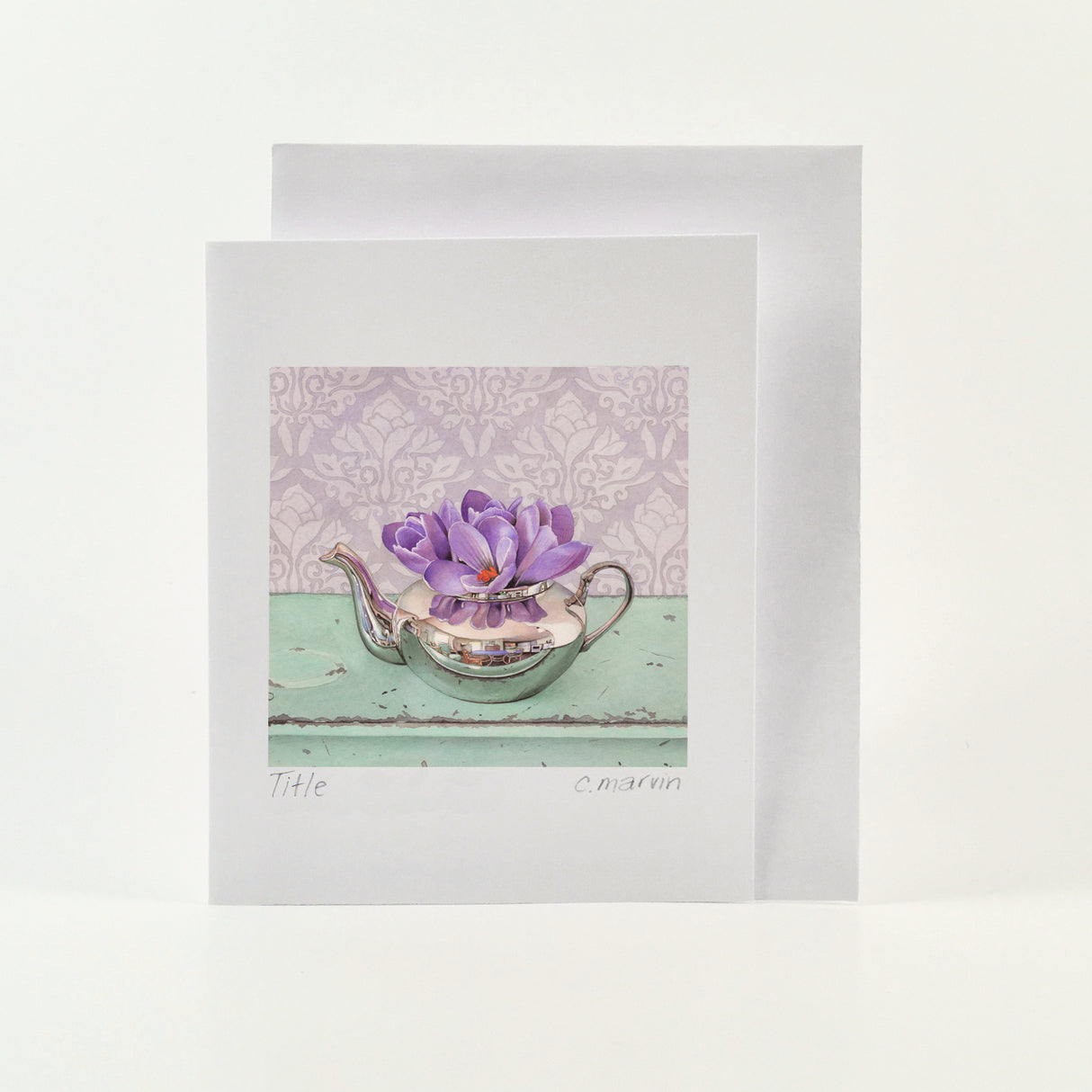 Behold the Crocus - Wholesale Art Cards