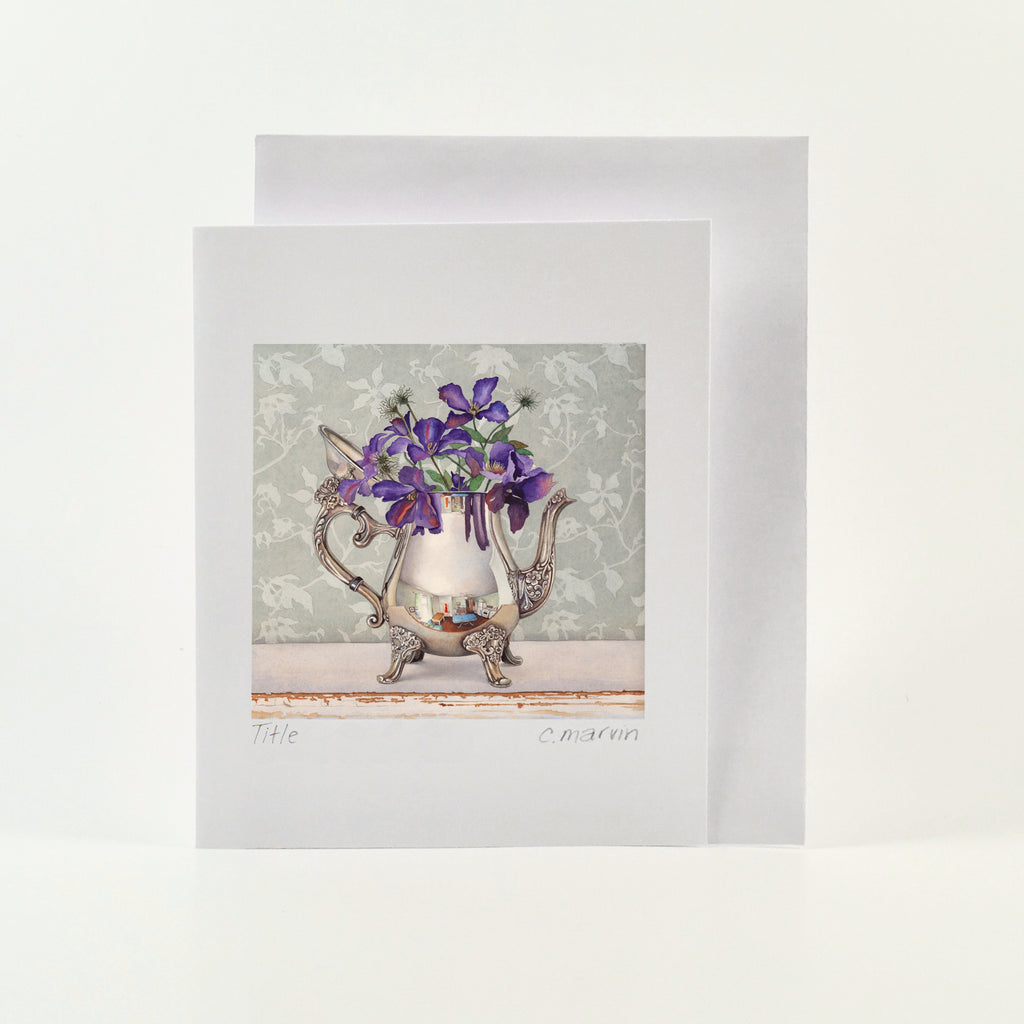 Clematis - Wholesale Art Cards