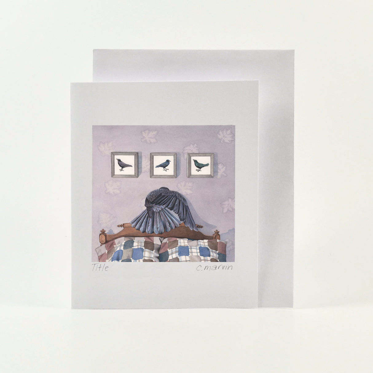 Crow Honours the Ancestors - Wholesale Art Cards