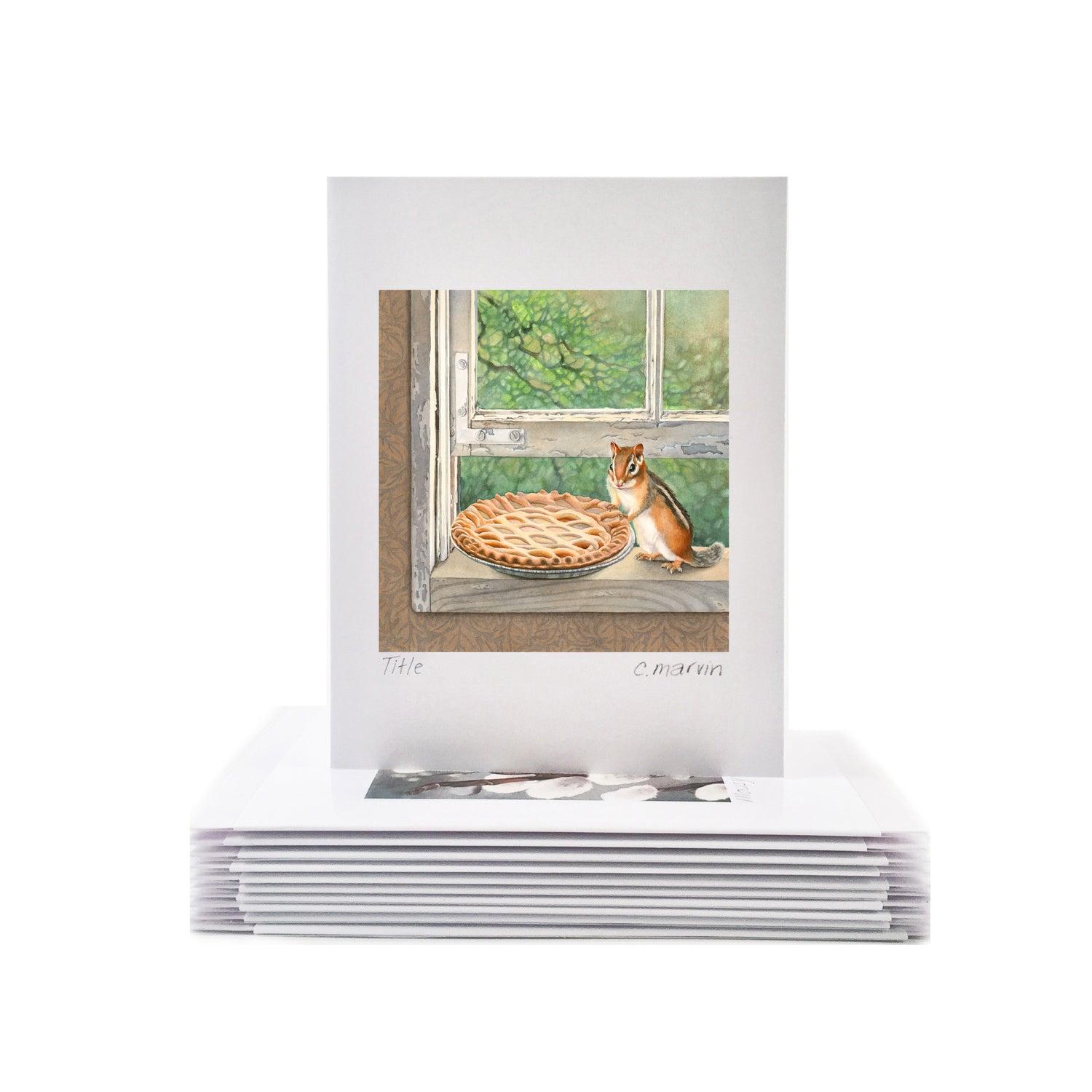 Window Cards set of 10
