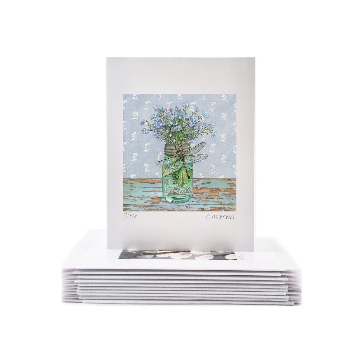 Forget-Me-Not - Wholesale Art Cards