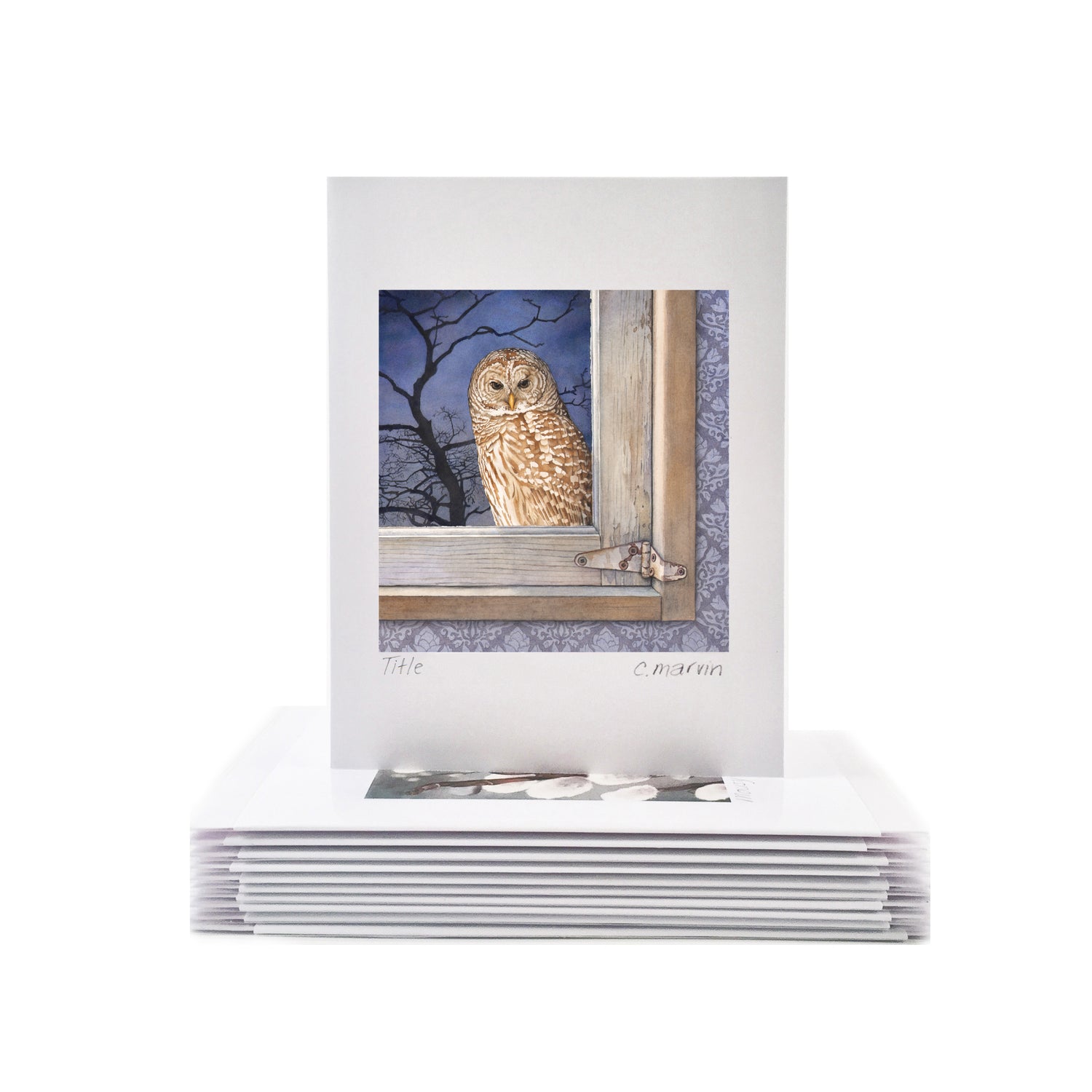 Moody Birds set of 10