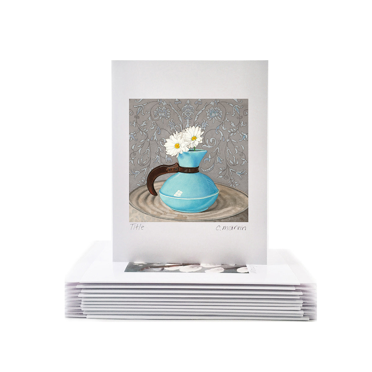 Daisies Art Cards set of 10
