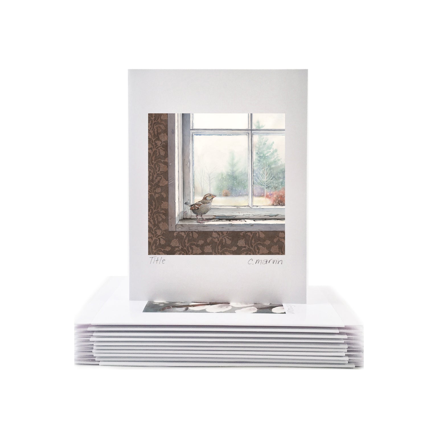Window Cards set of 10