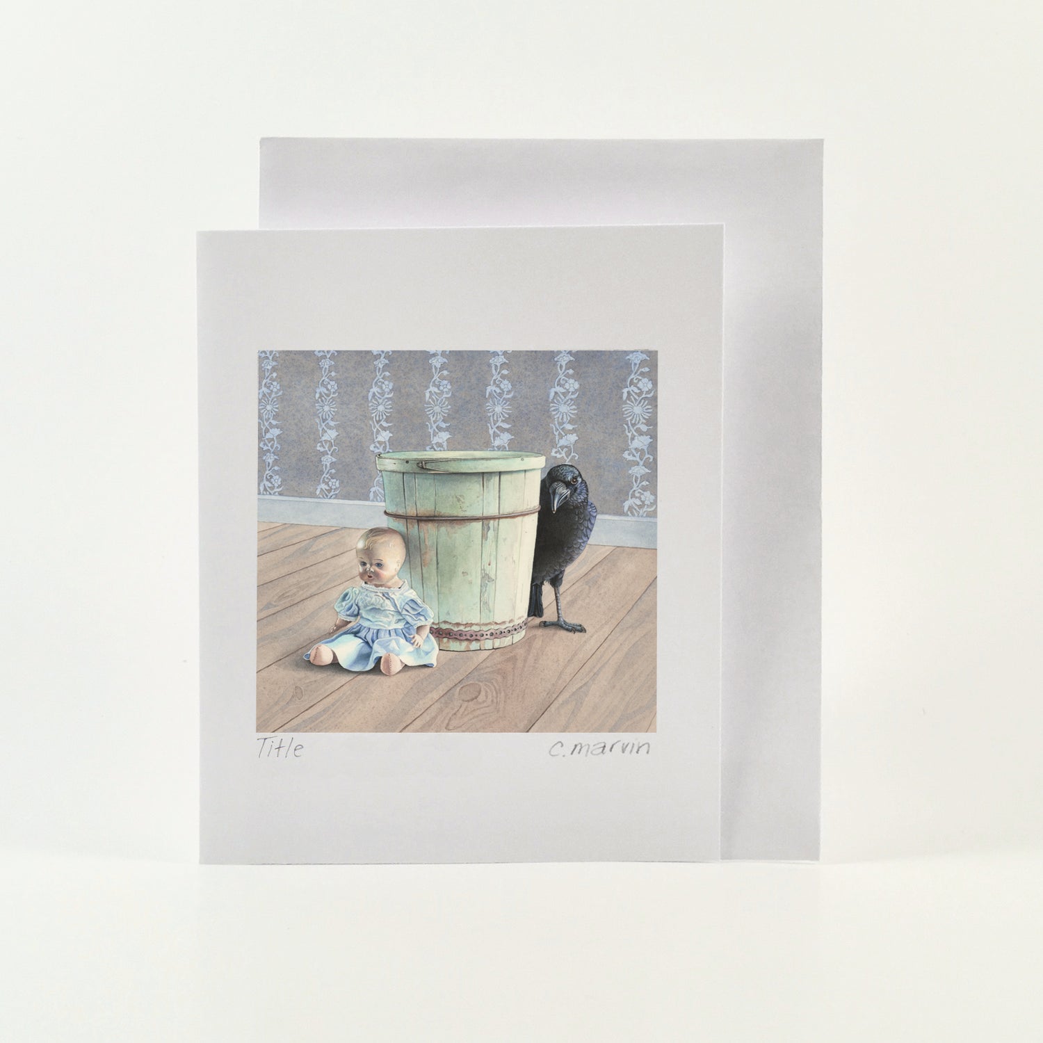 Moody Birds set of 10