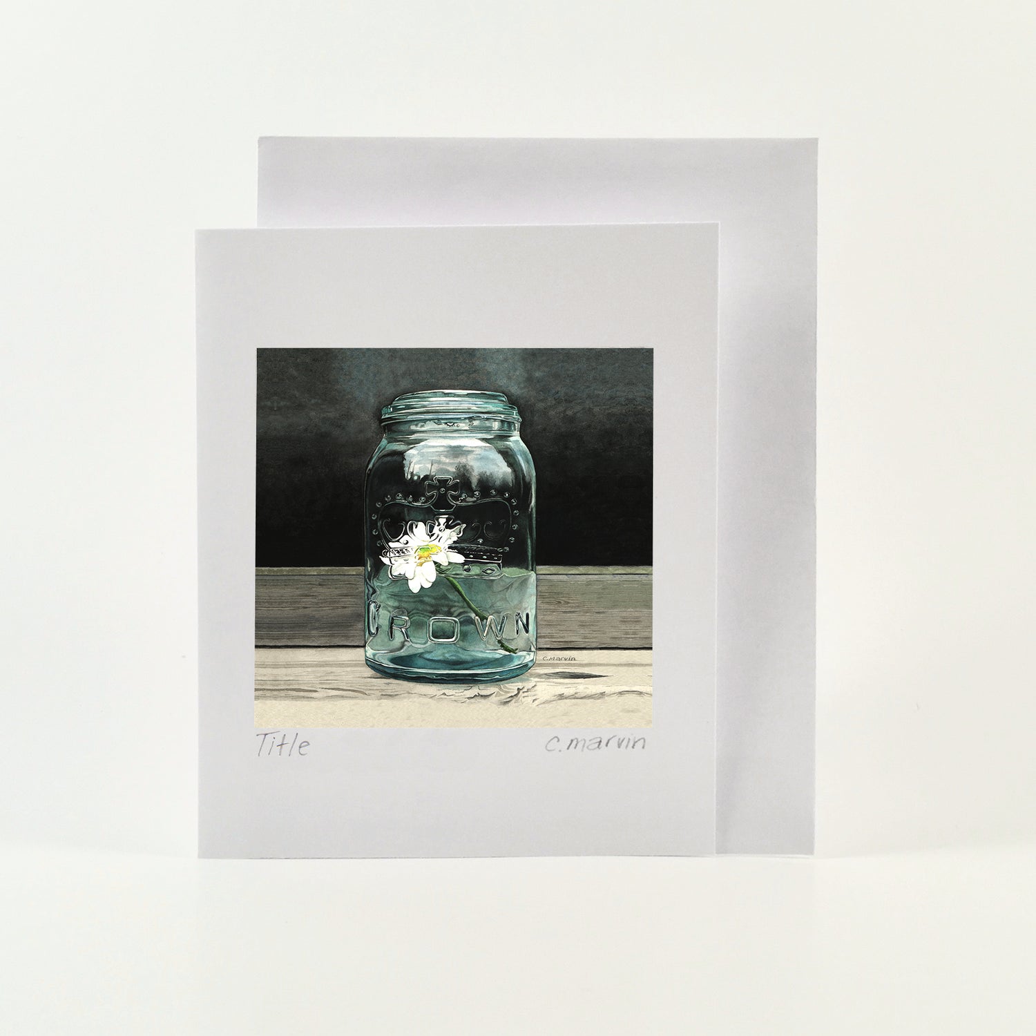 Daisies Art Cards set of 10