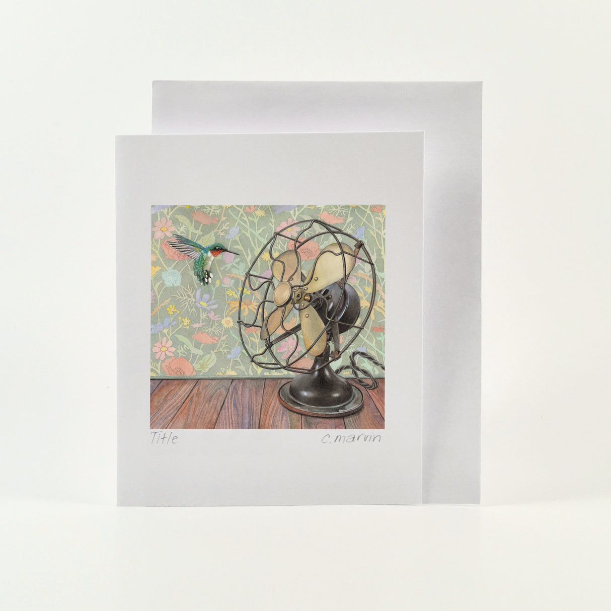 Meeting a Big Fan - Wholesale Art Cards