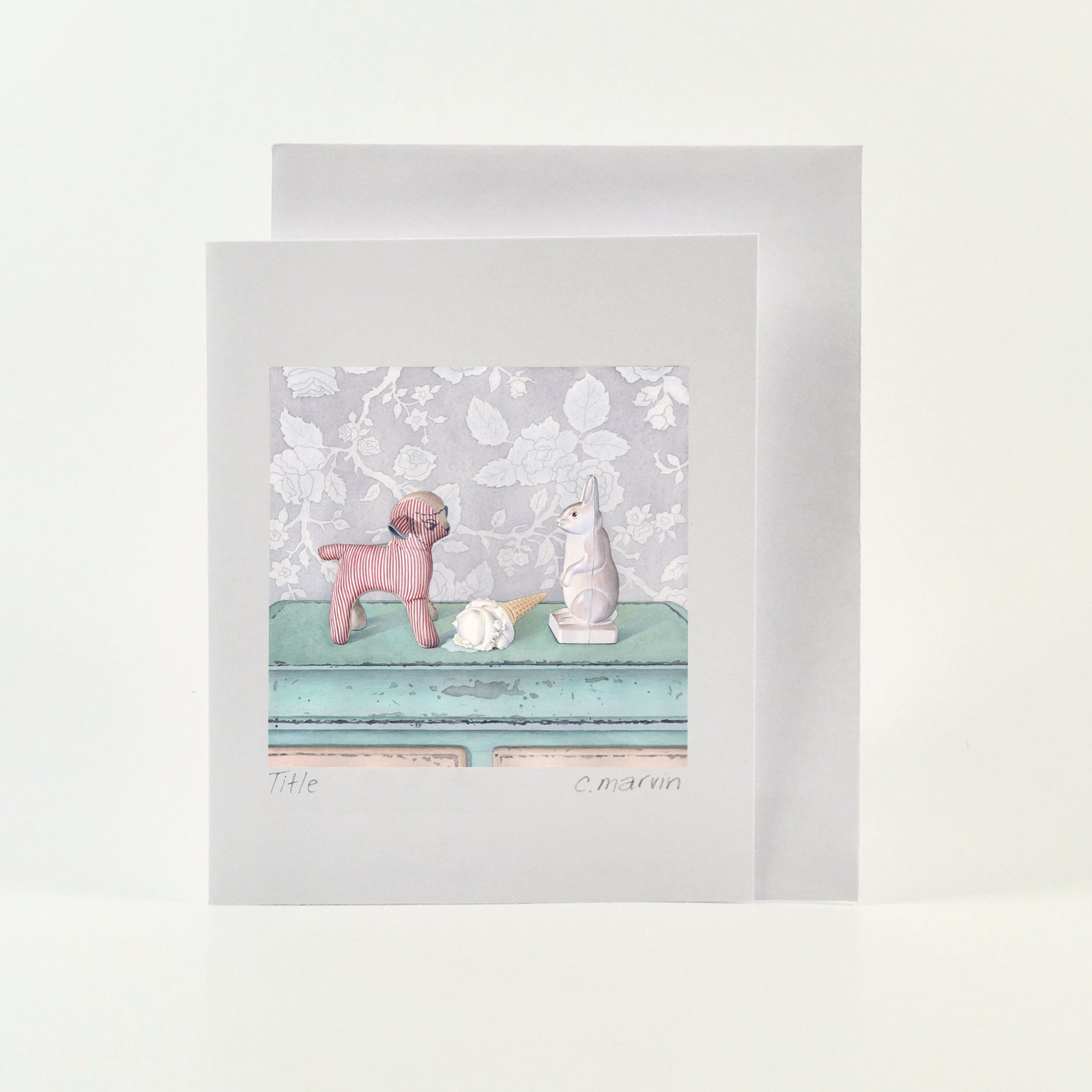 Cheerful Bunnies set of 10