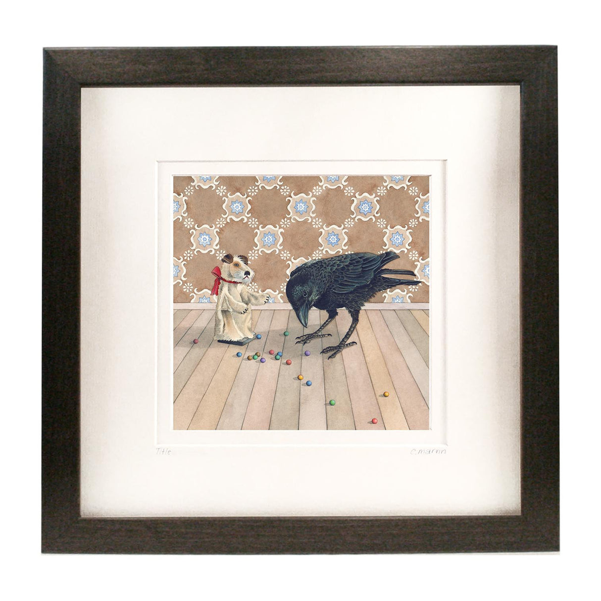 Crow and the Clay Marbles