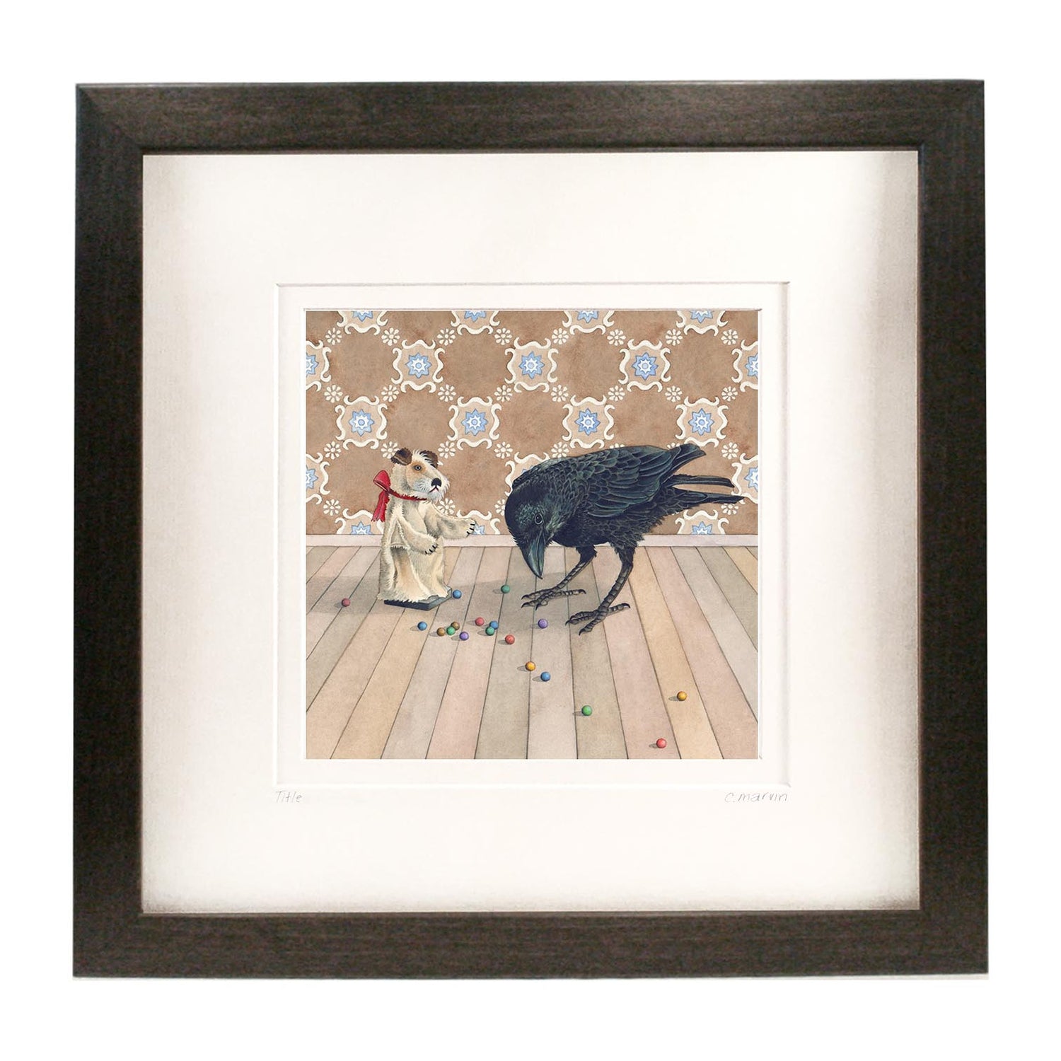 Crow and the Clay Marbles