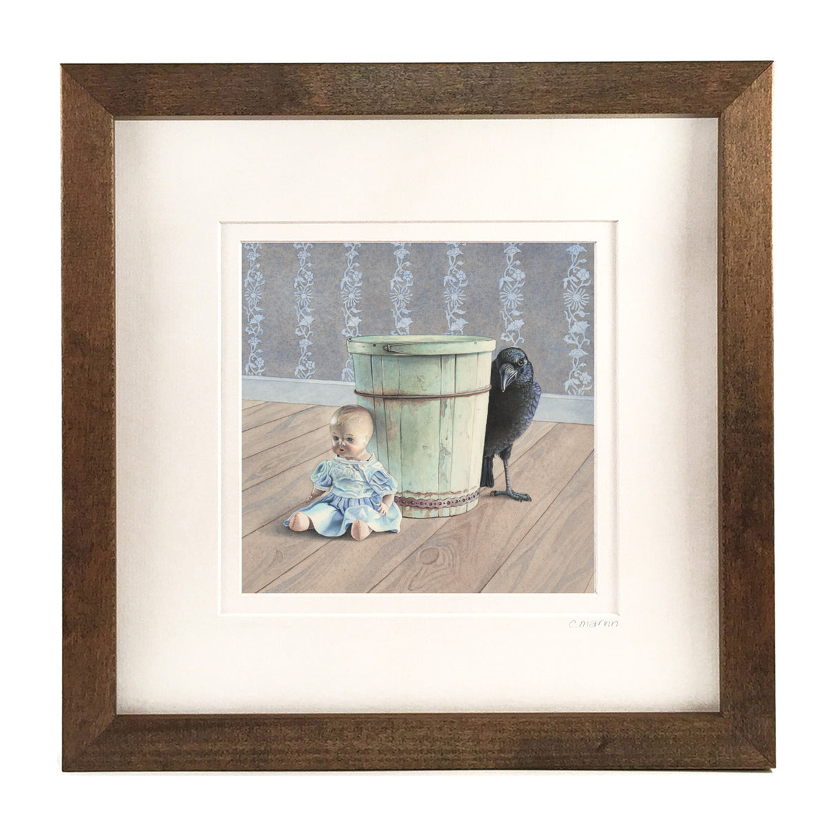 Crow Approaches with Caution