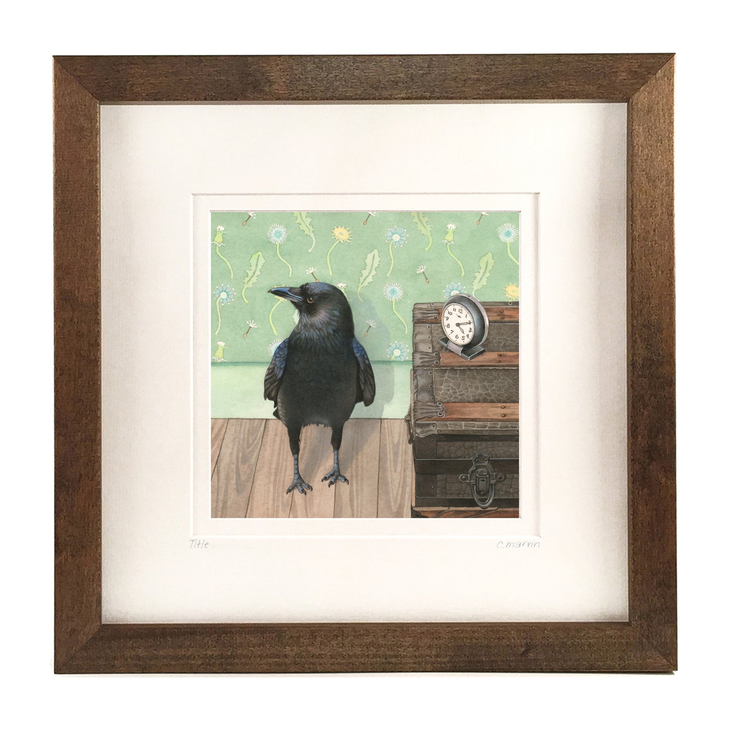 Crow Does Not Watch the Clock