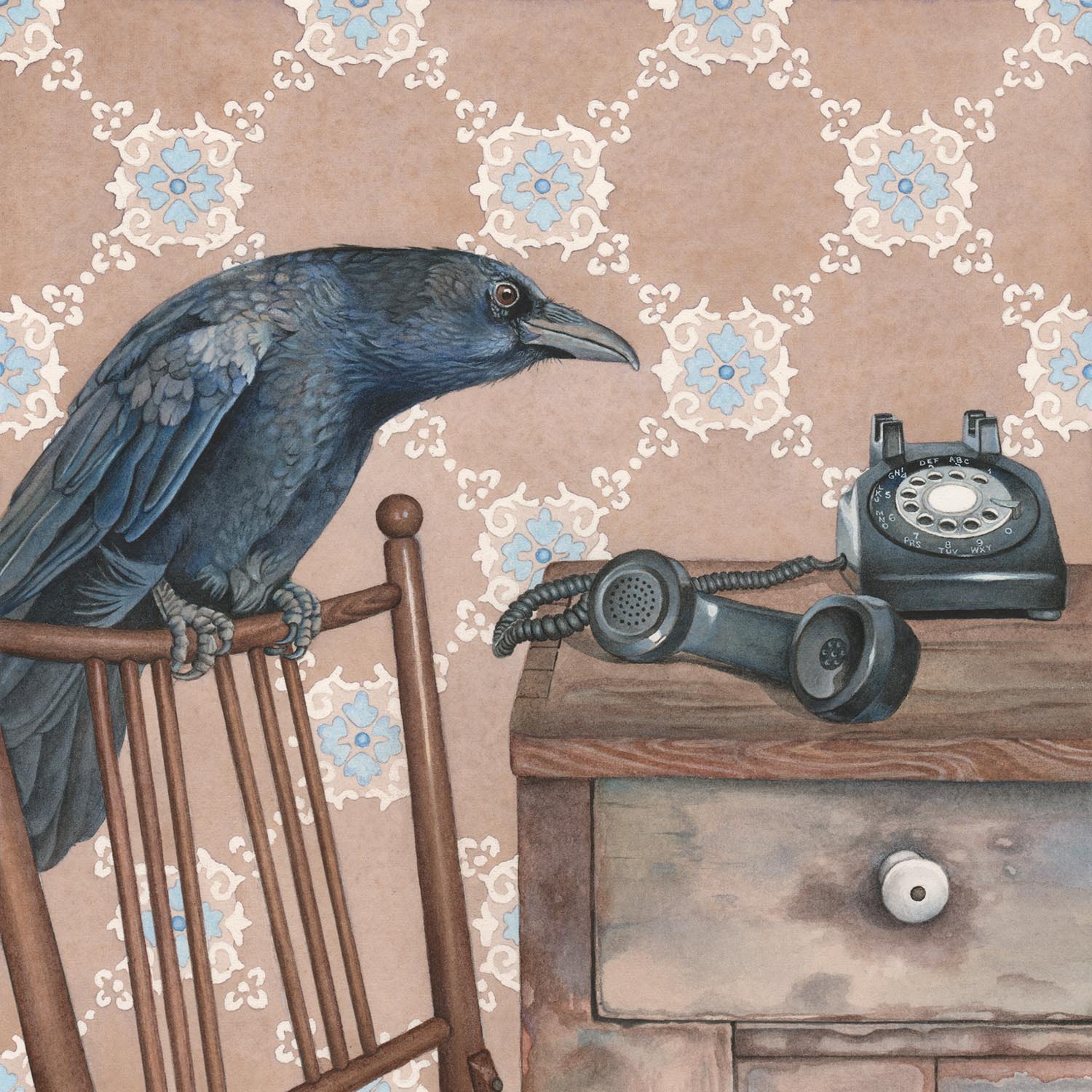 Crow Receives Instructions