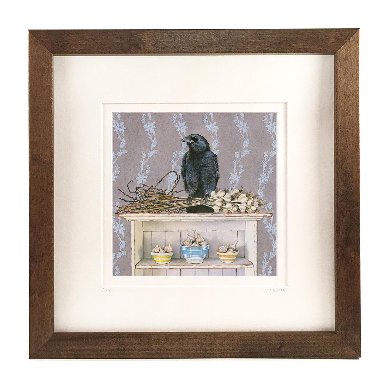 Crow Wards Off Trouble