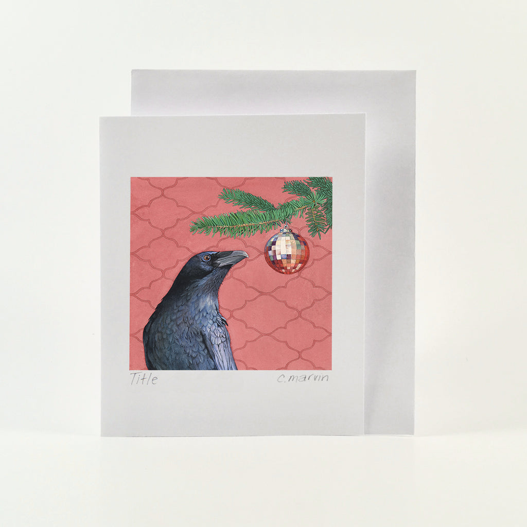 Crow's First Christmas - Wholesale Art Cards