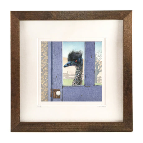 Emu at the Blue Door