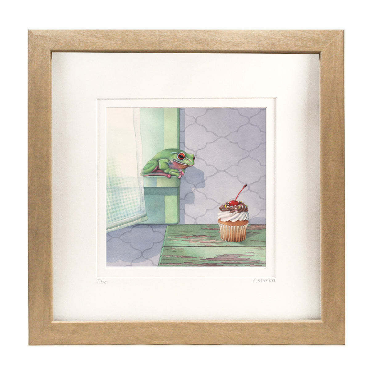 Frog Covets Cupcake