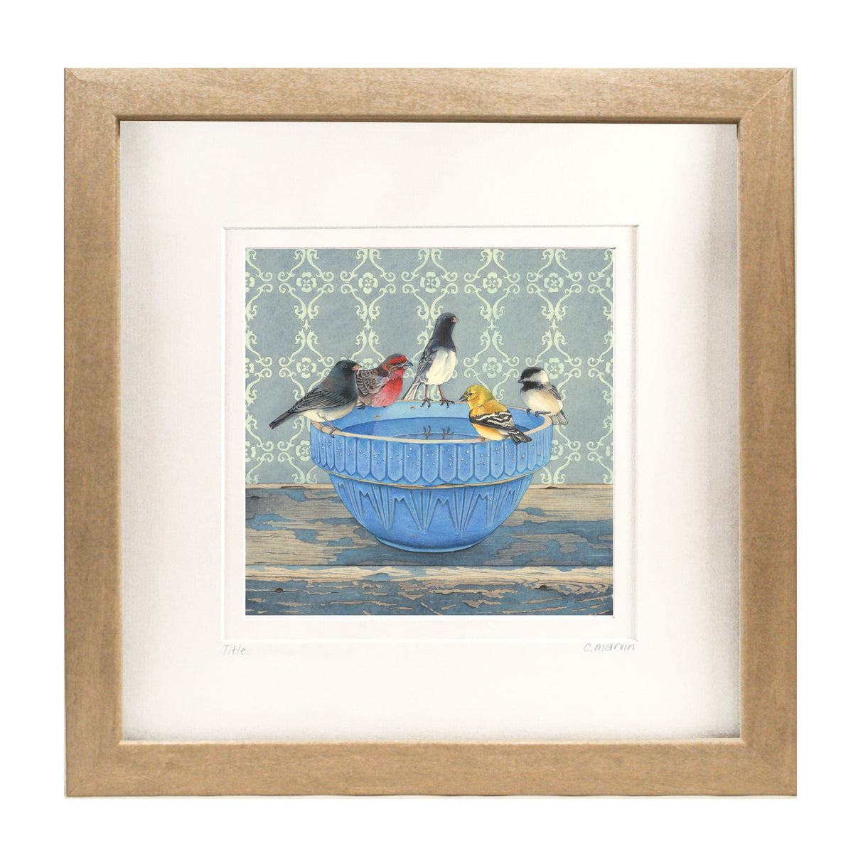 Gathering at the Blue Bowl