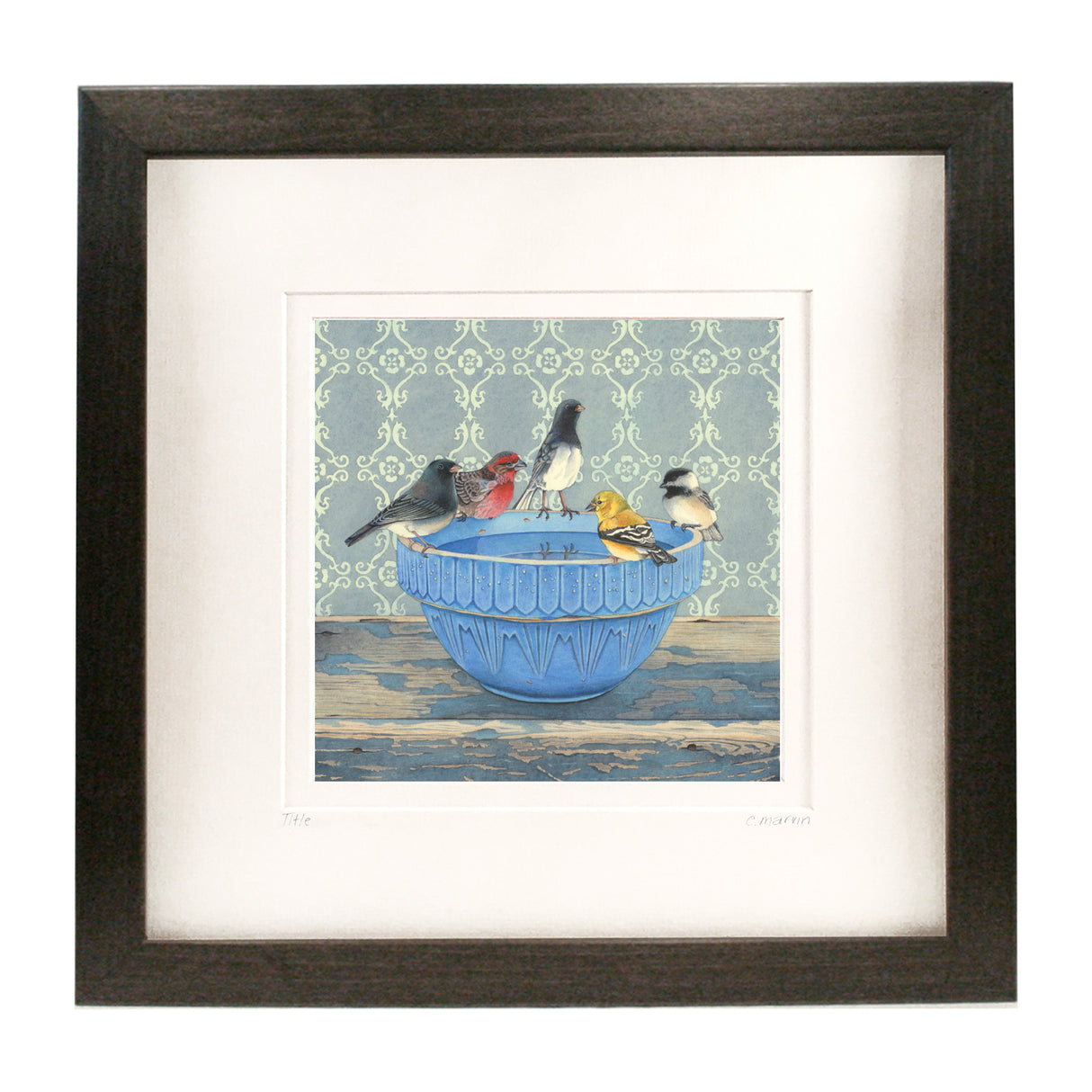 Gathering at the Blue Bowl