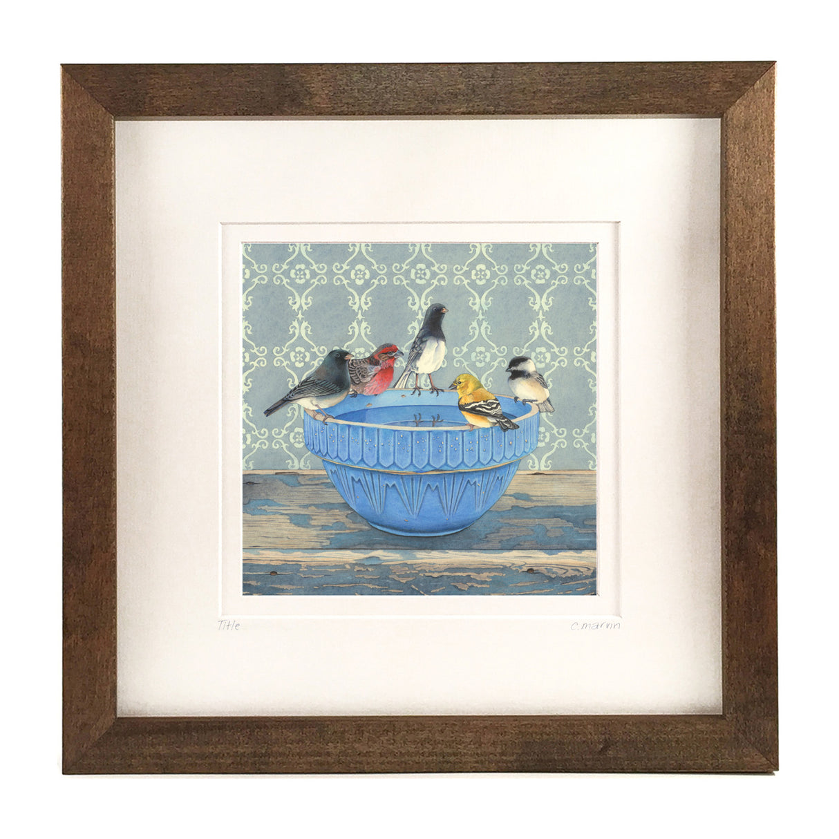 Gathering at the Blue Bowl