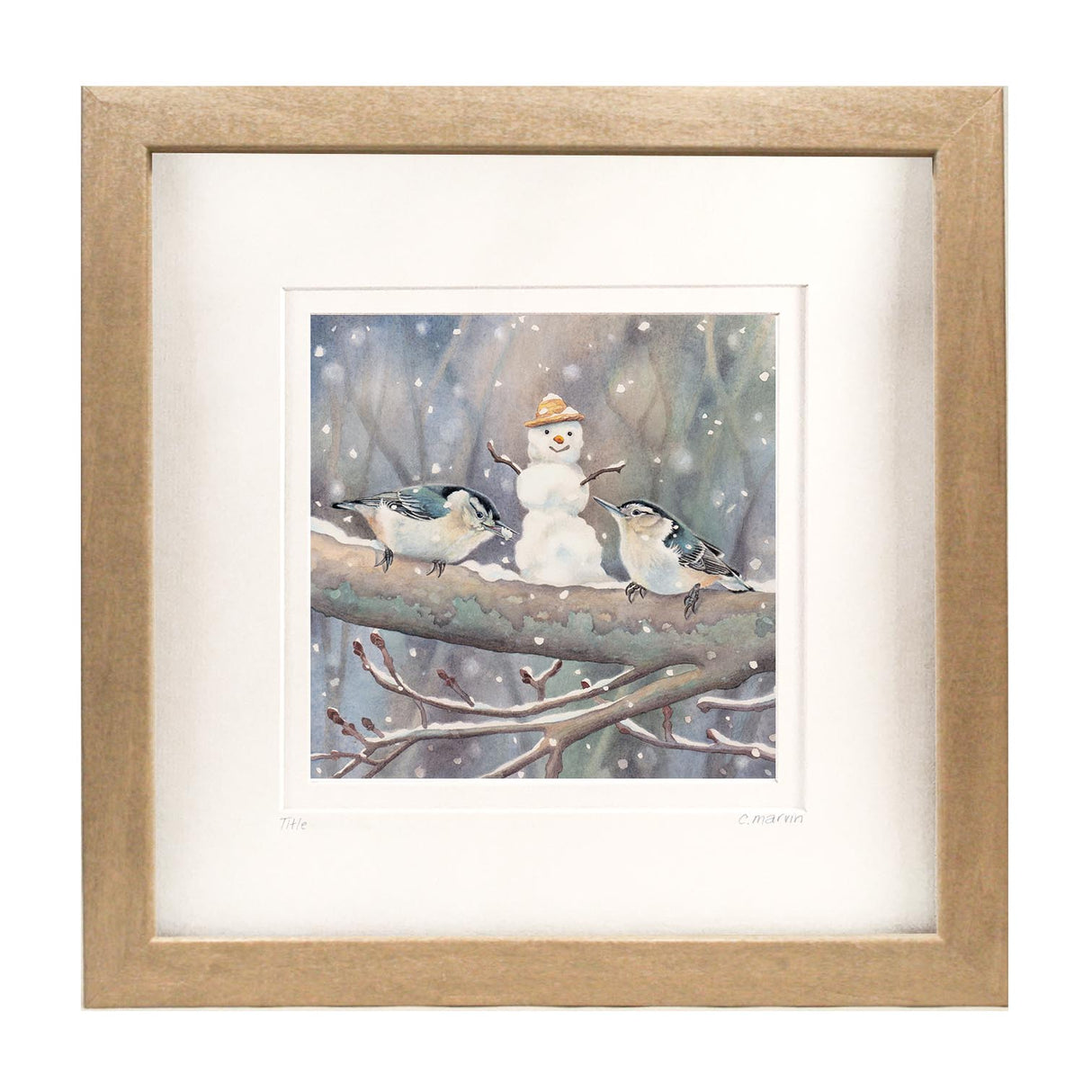 Nuthatches Love Winter