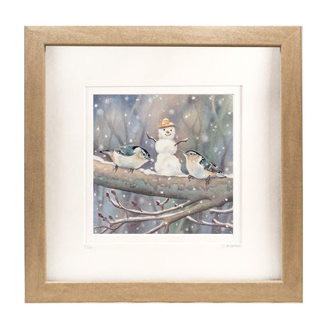 Nuthatches Love Winter