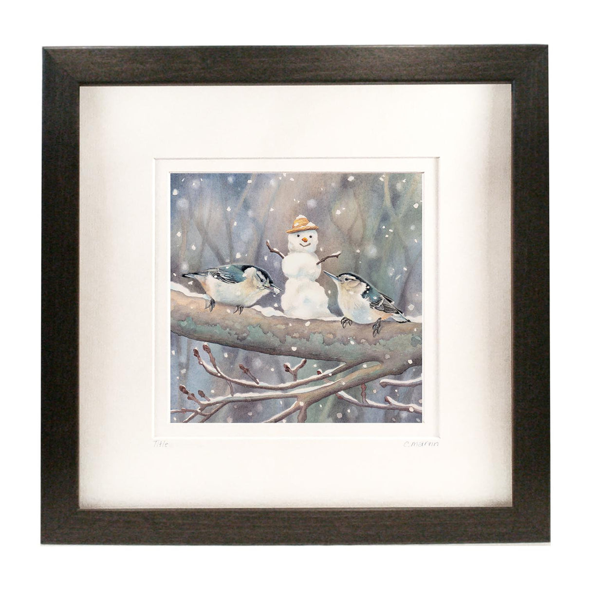 Nuthatches Love Winter