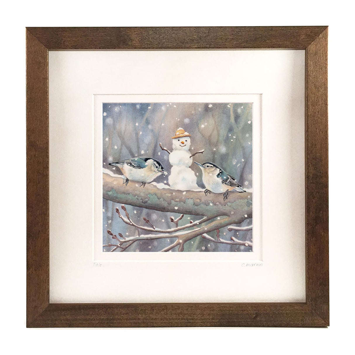 Nuthatches Love Winter