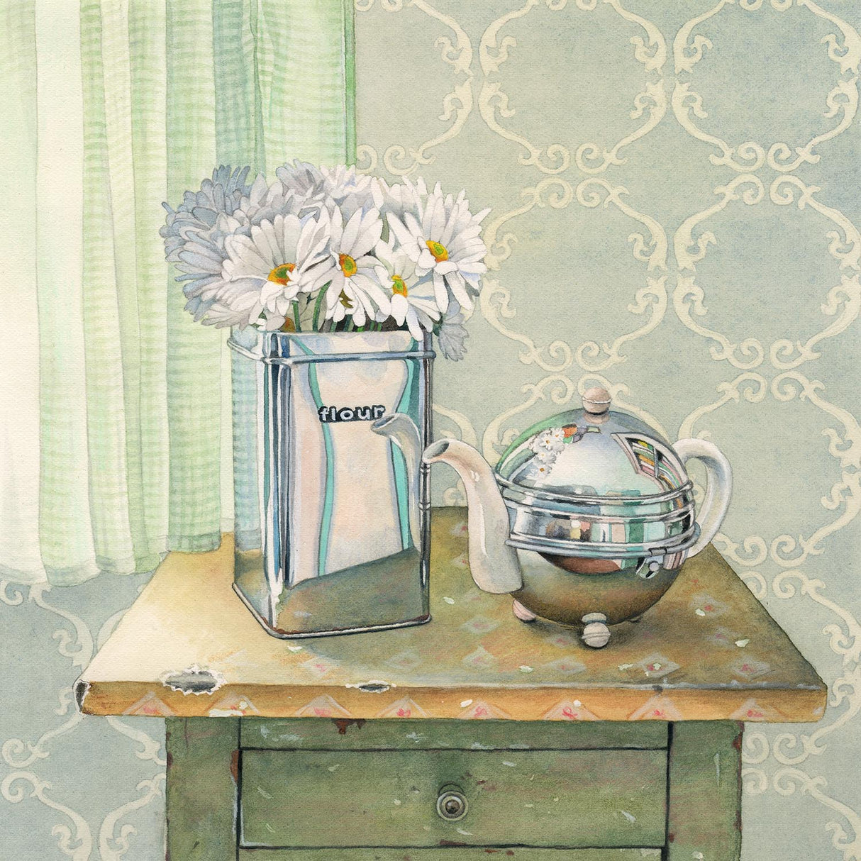 Tea and Daisies - Gallery